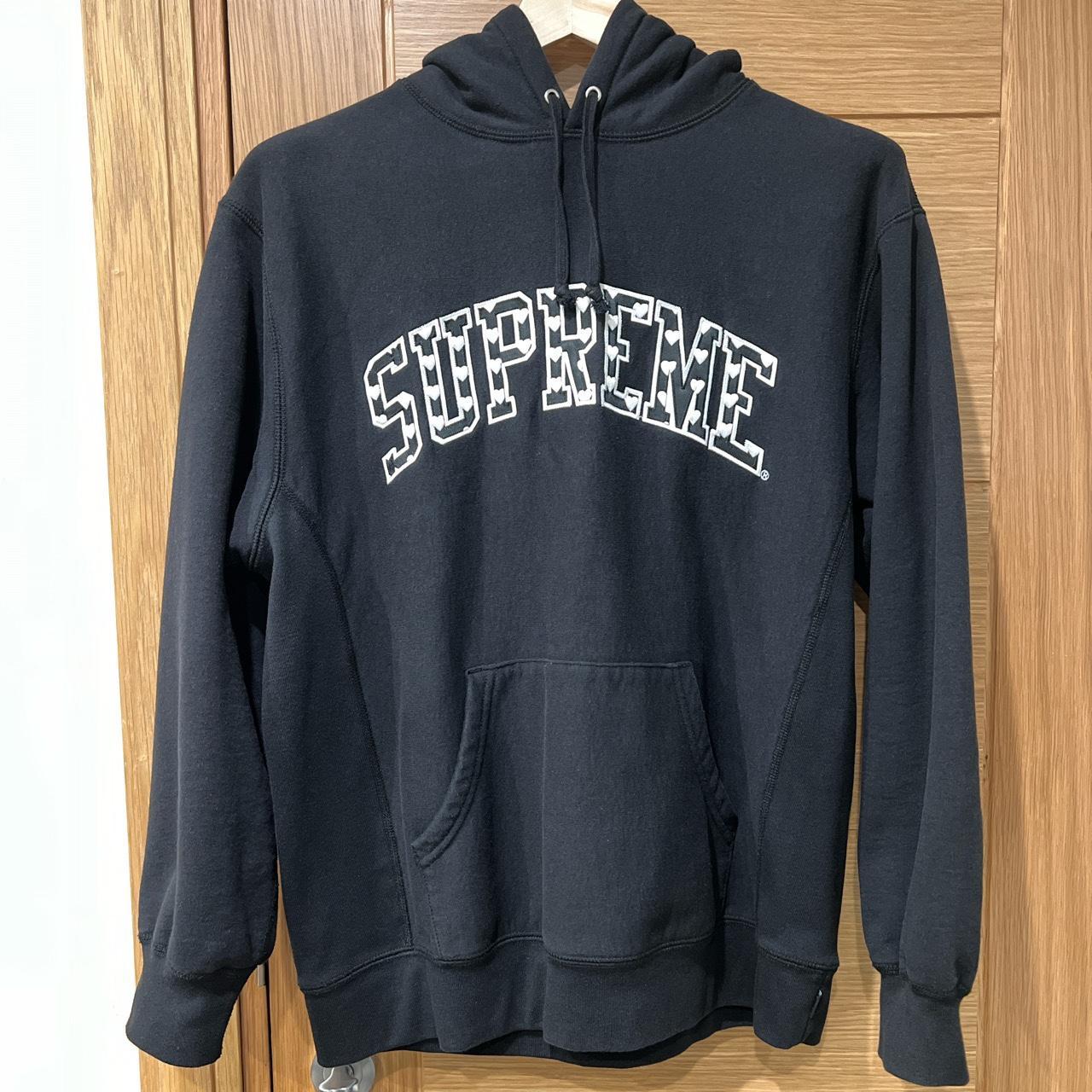 Supreme water arc outlet hoodie black