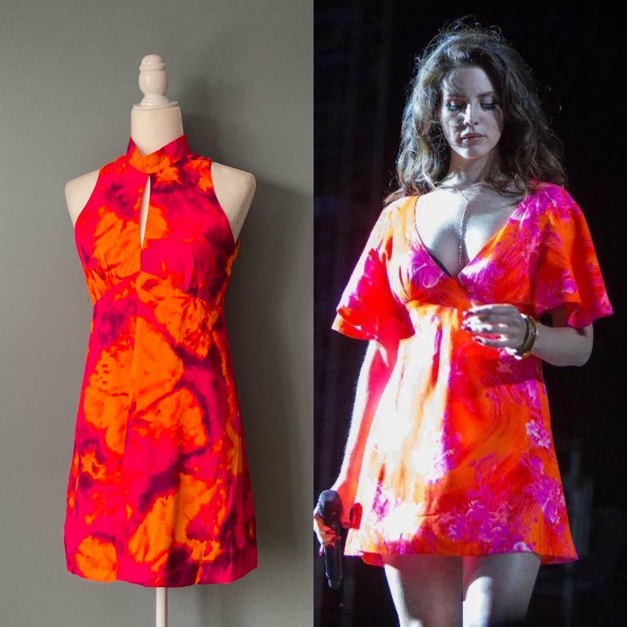 70s Satin Mini Dress