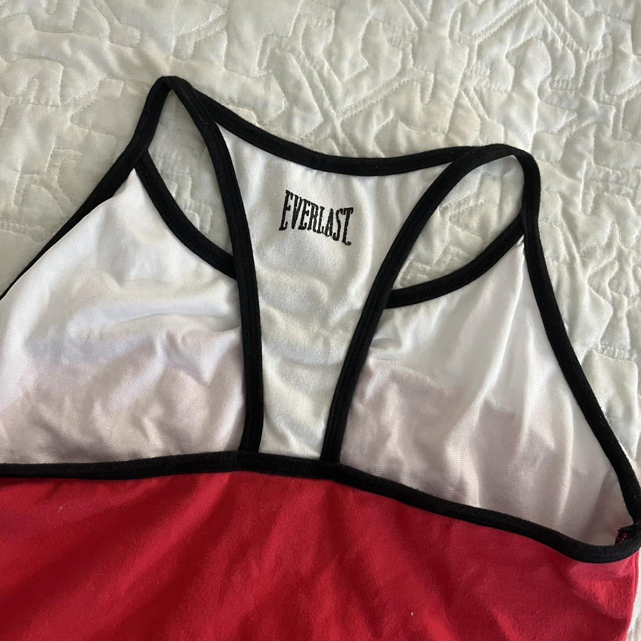 Everlast Women's Red and White Vest (3)