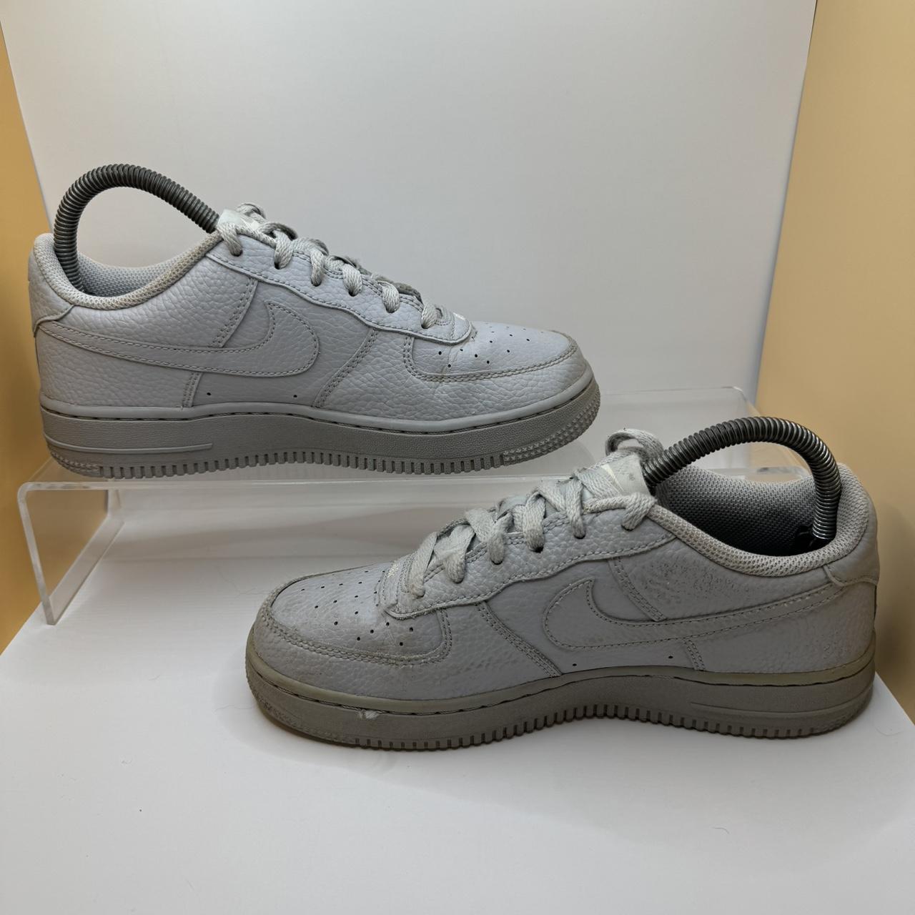 Nike air force 1 Grey Size 5 eu... - Depop