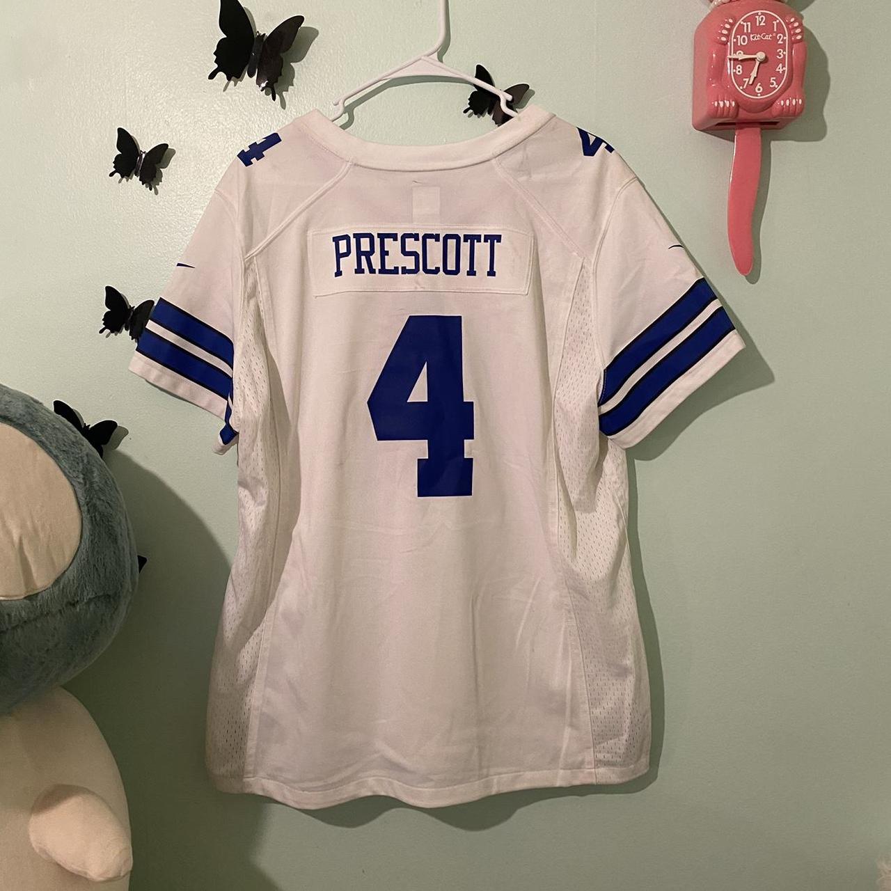 Men's Dallas Cowboys Dak Prescott Nike White Limited - Jersey Size: Small