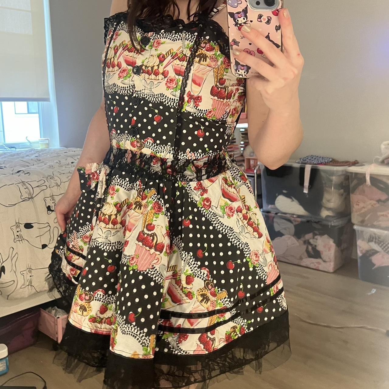 Japanese brand ACDC rag ice cream sundae dress. Fits... - Depop