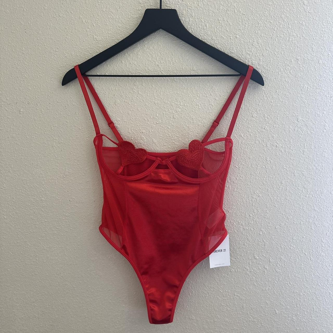 Red bodysuit forever 21 online