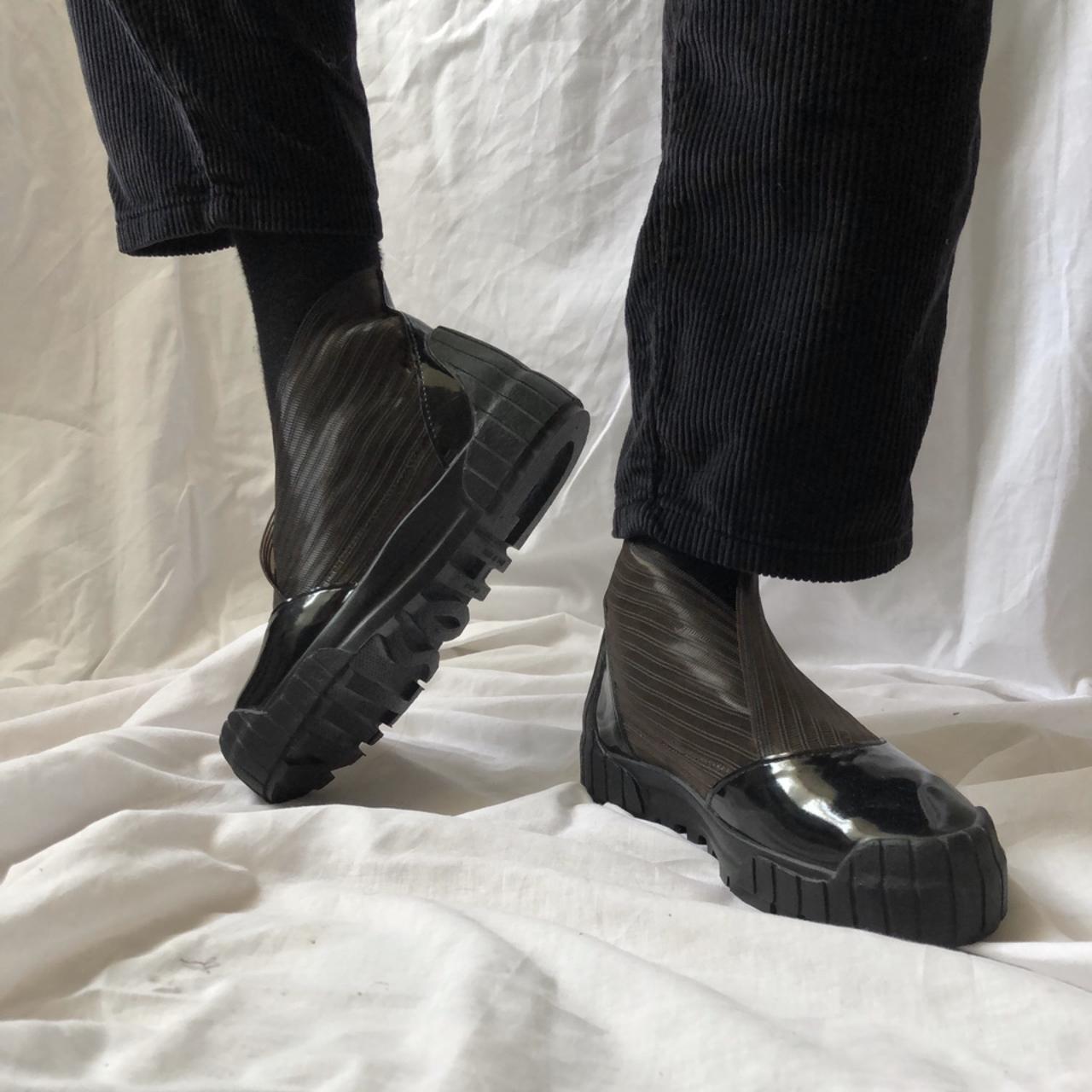 【新品1990s Issey Miyake×Ghostin Paris】 Vintage 1990s Issey Miyake Ghostin sneakers, size 38 | Depop