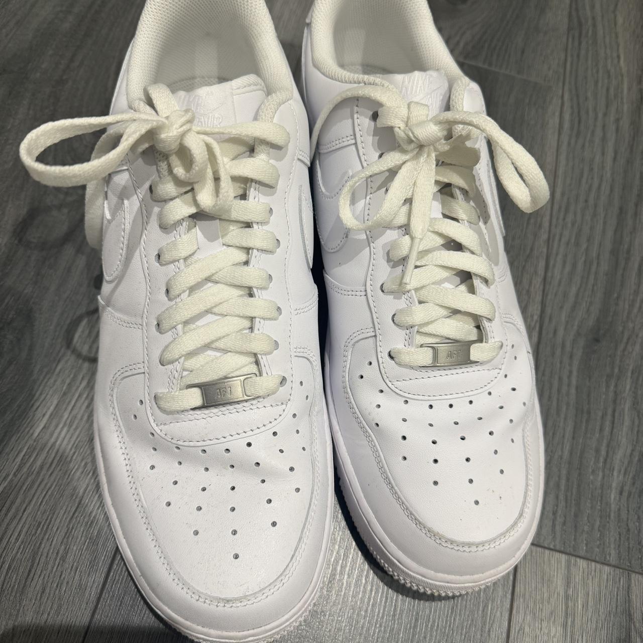 size 11 white air forces