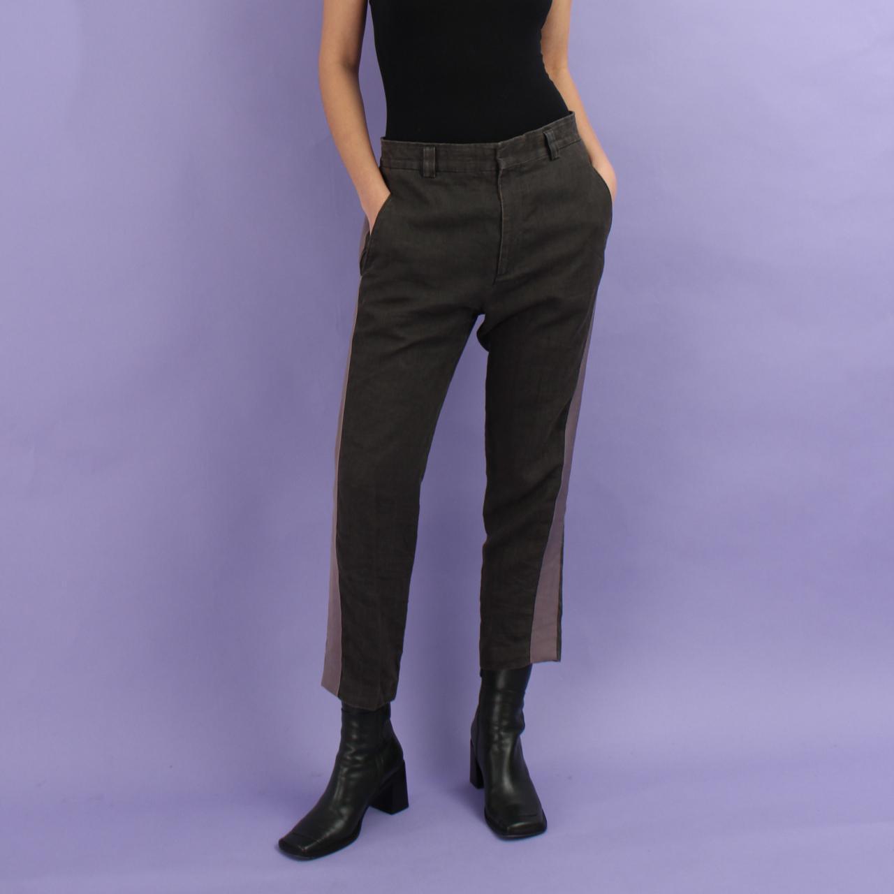 HAIDER ACKERMANN LINEN TROUSERS
