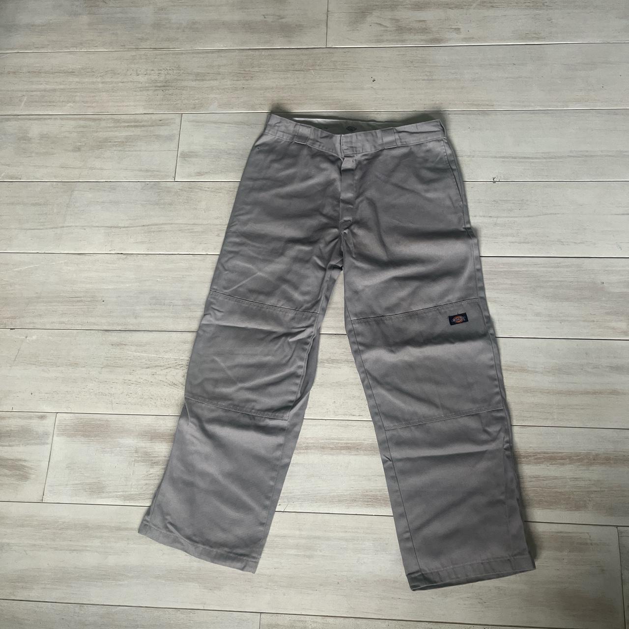 Grey dickies work pants 36 x 30 Super cool trousers... Depop