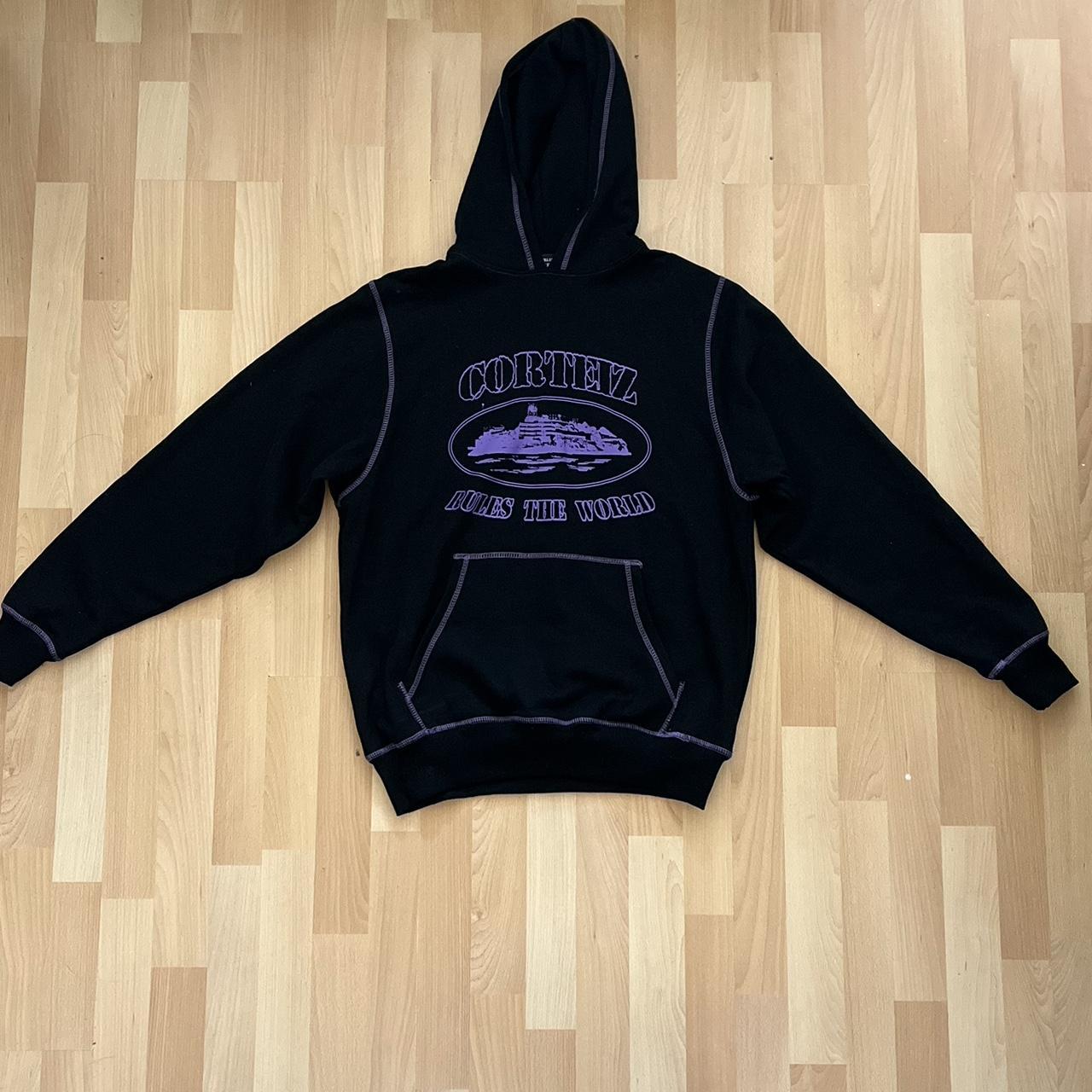 Corteiz hoodie CRTZ Superior hoodie (Black and... - Depop