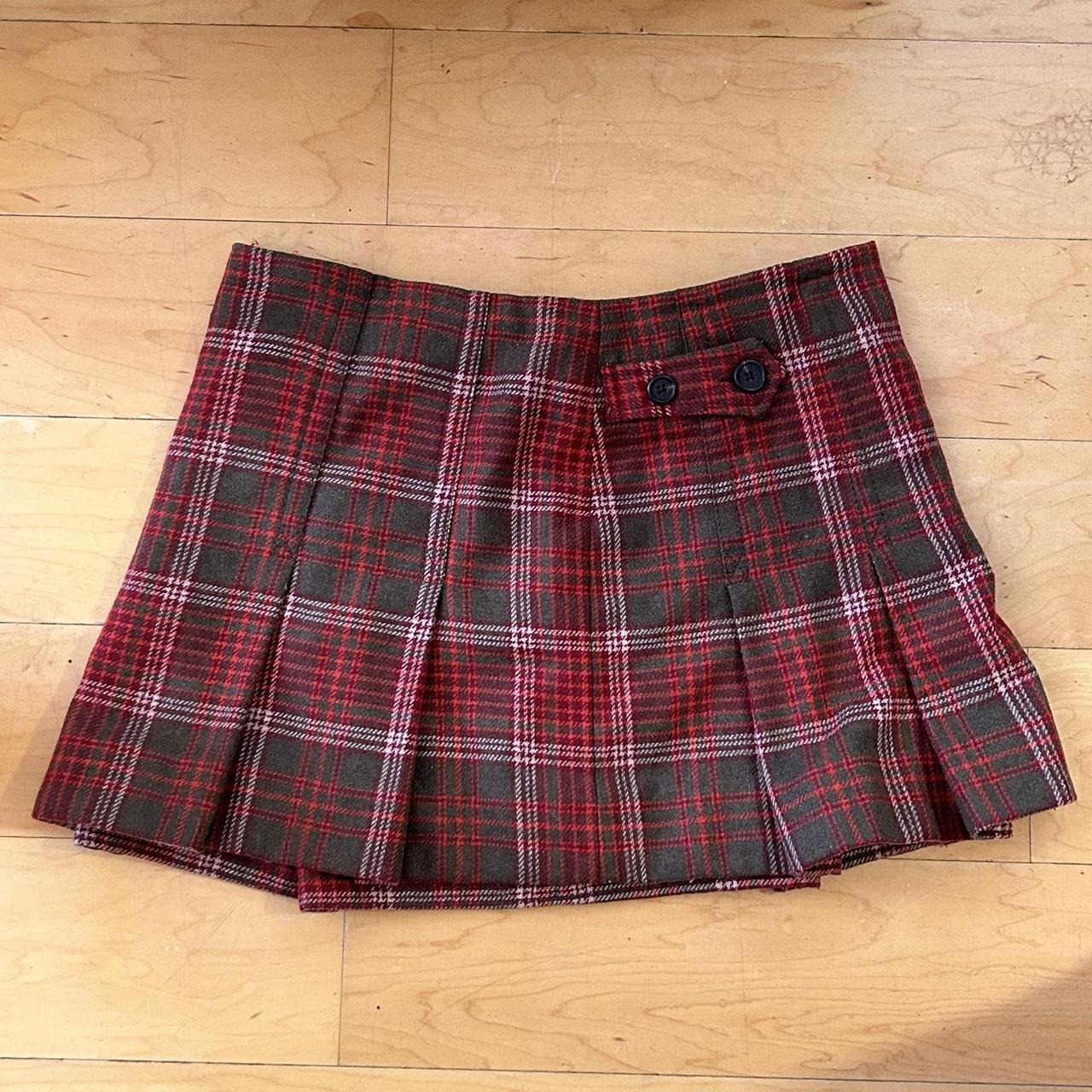 Plaid Pleated Mini Skirt !! MOVING AND NEED TO... - Depop