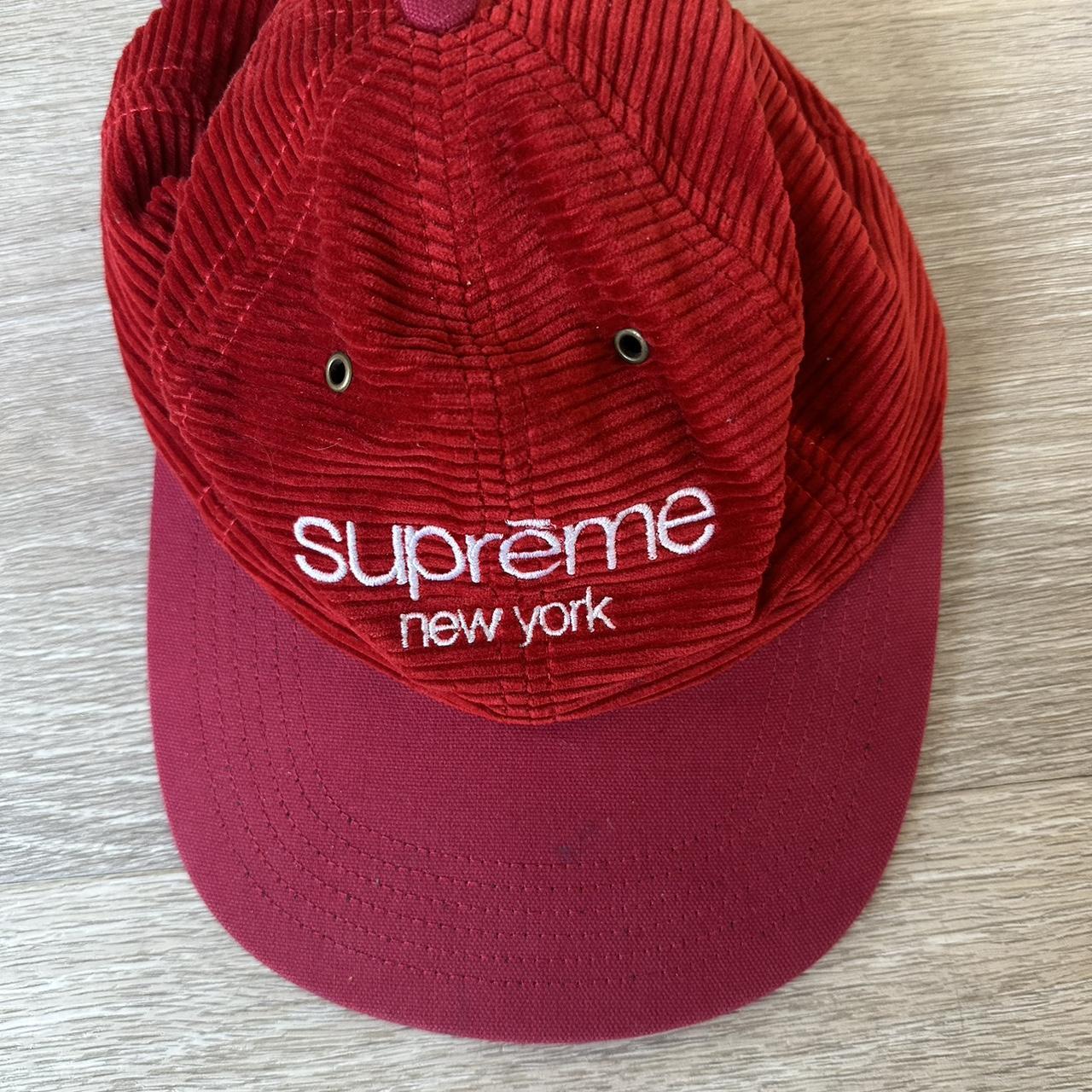 Supreme Supreme Corduroy Hat Red