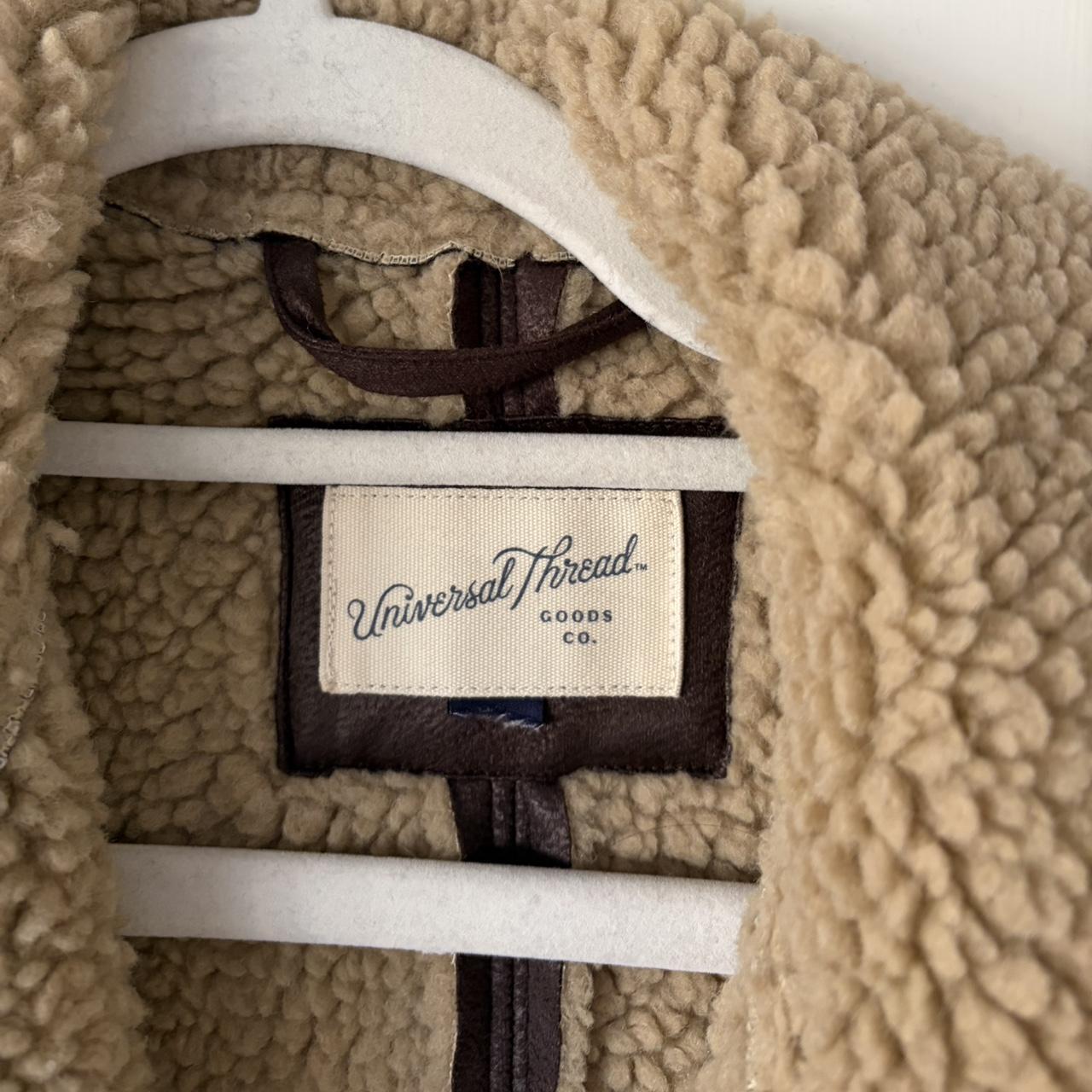 Universal Thread Women's Leather Jacket - Brown/C… - image 3