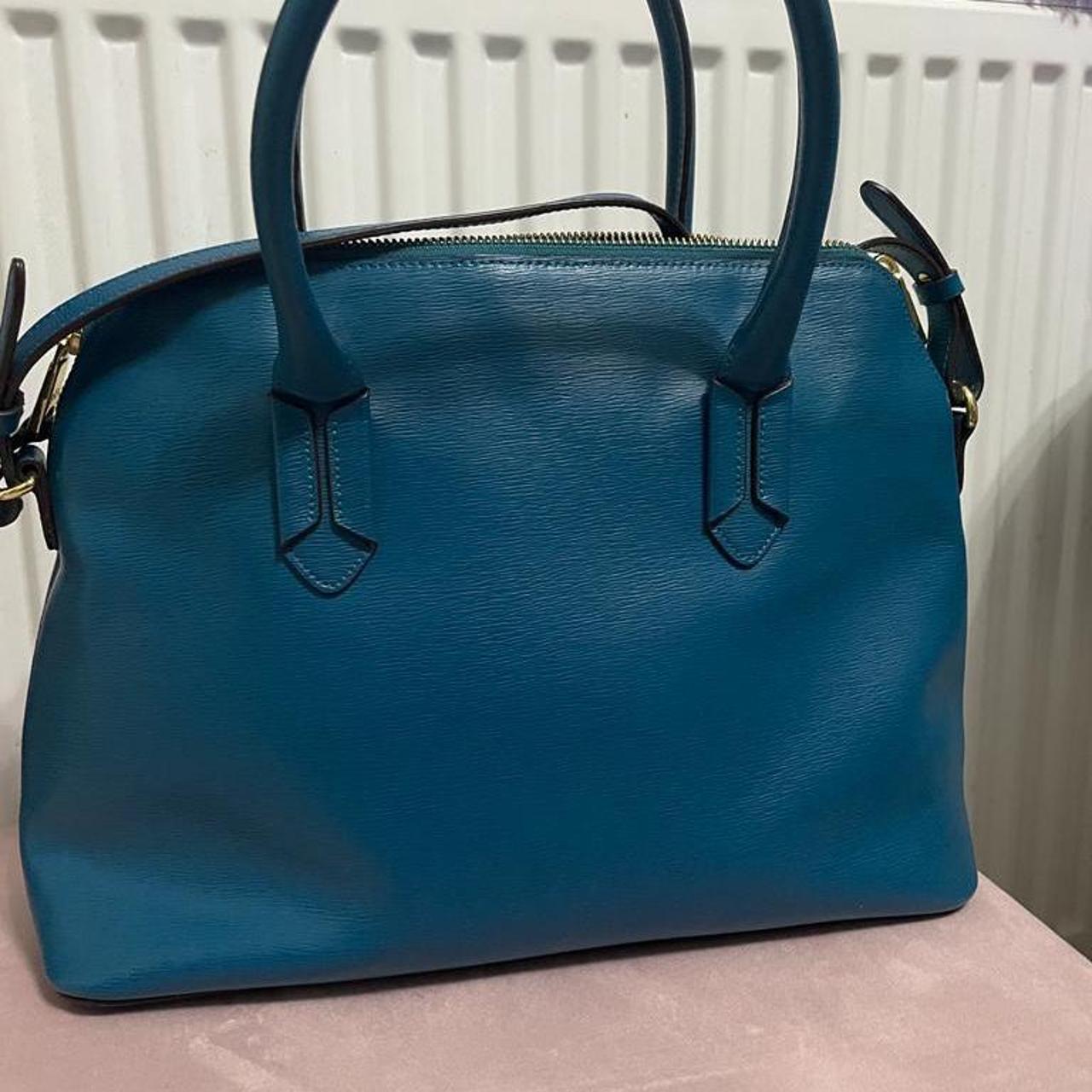 Ralph Lauren Women's Blue Bag | Depop