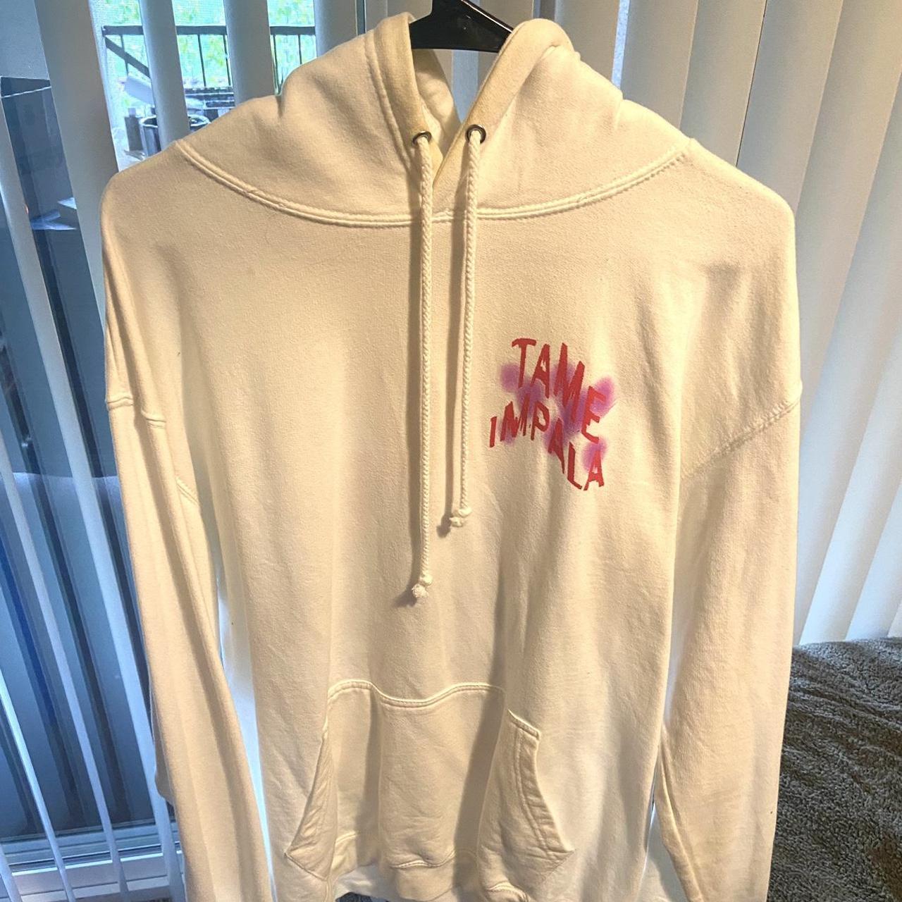 Men's White Hoodie | Depop