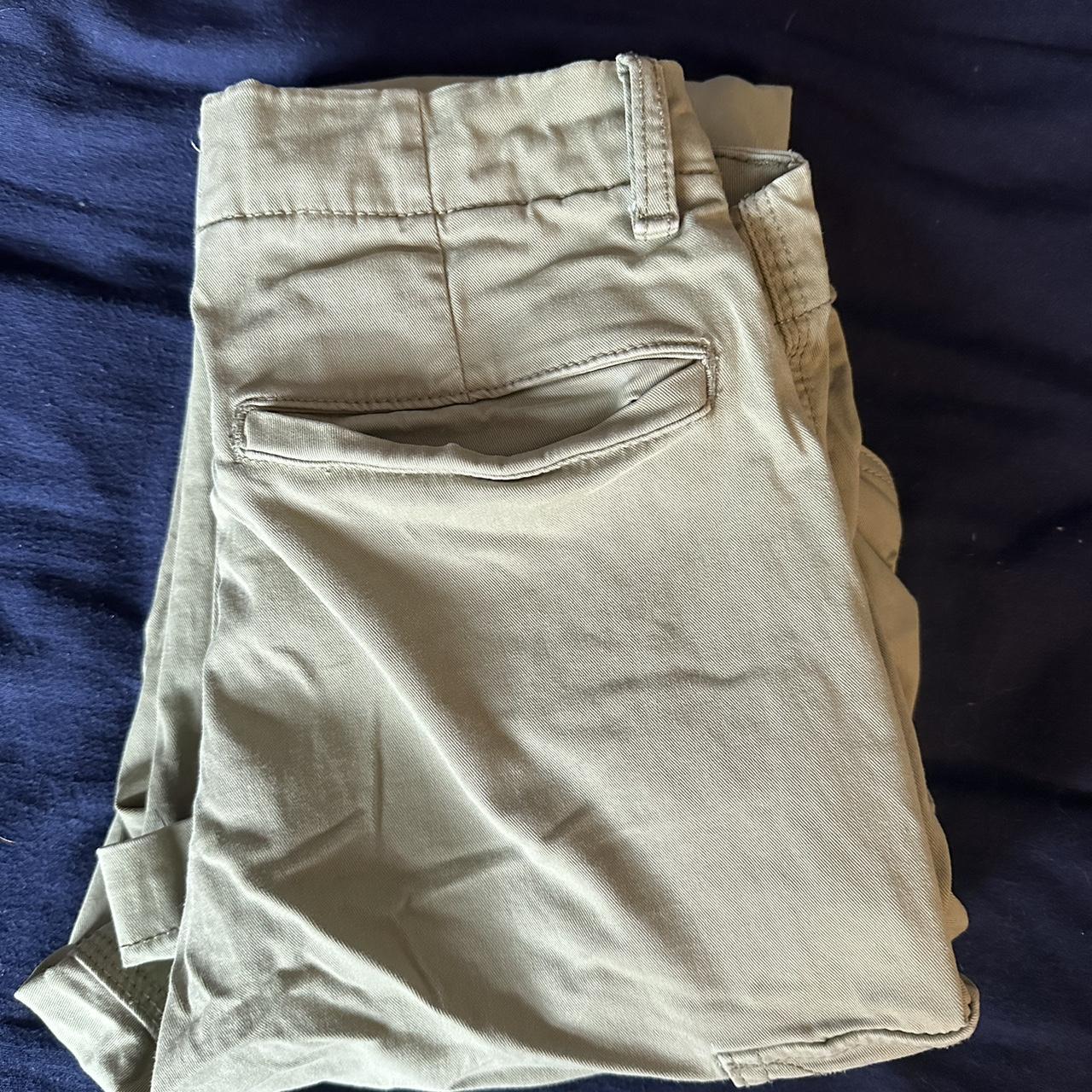 Zara Men's Green Jeans Depop