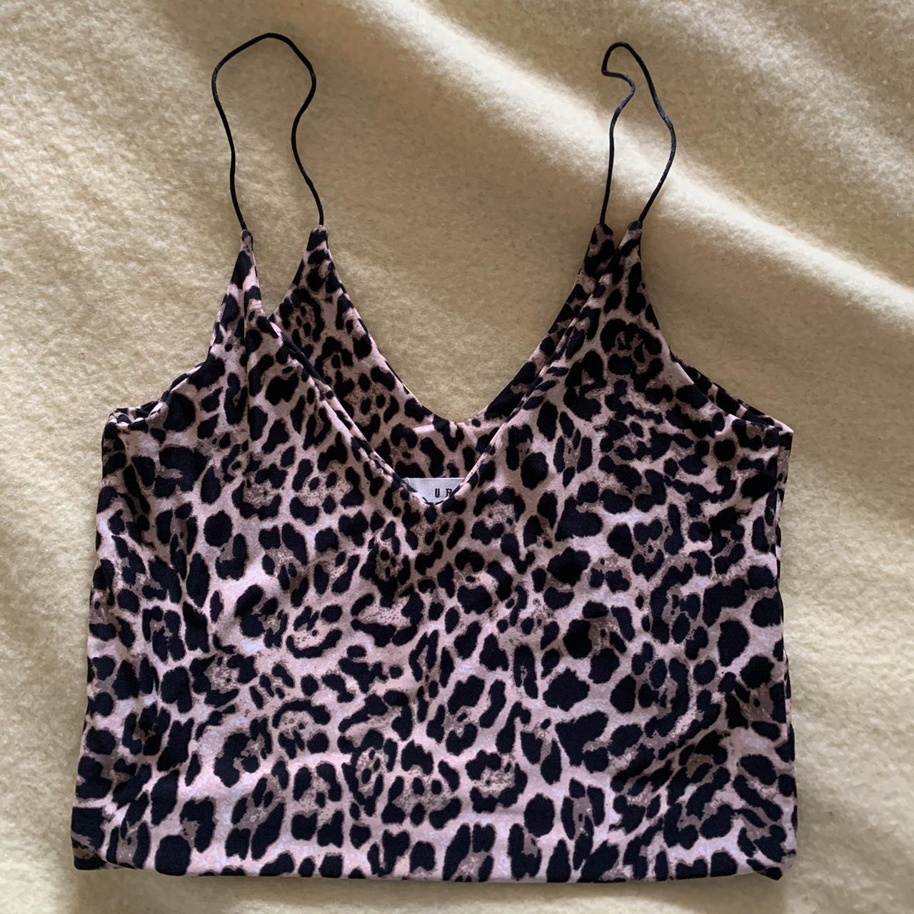 Urban outfitters cheeta print crop top Urban... - Depop