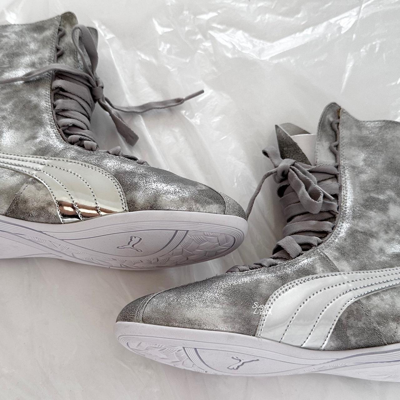 𓆈 PUMA boxing boots / biker boots / lace up ankle... Depop