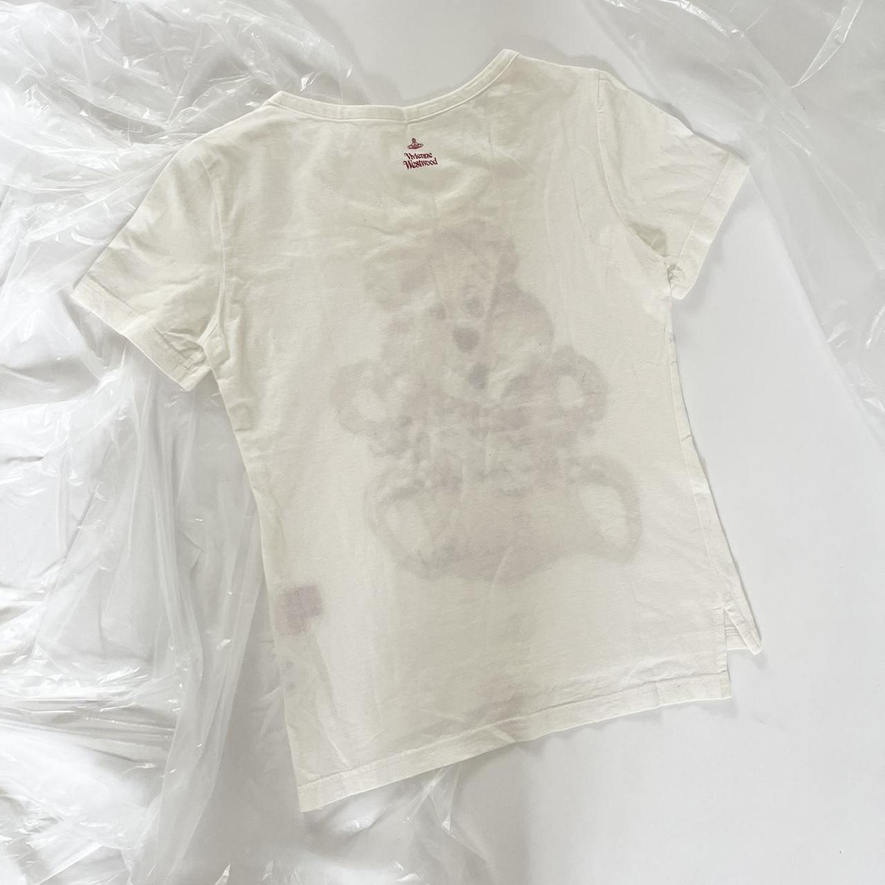 𓆈 VIVIENNE WESTWOOD teddy bear graphic print fitted | Depop