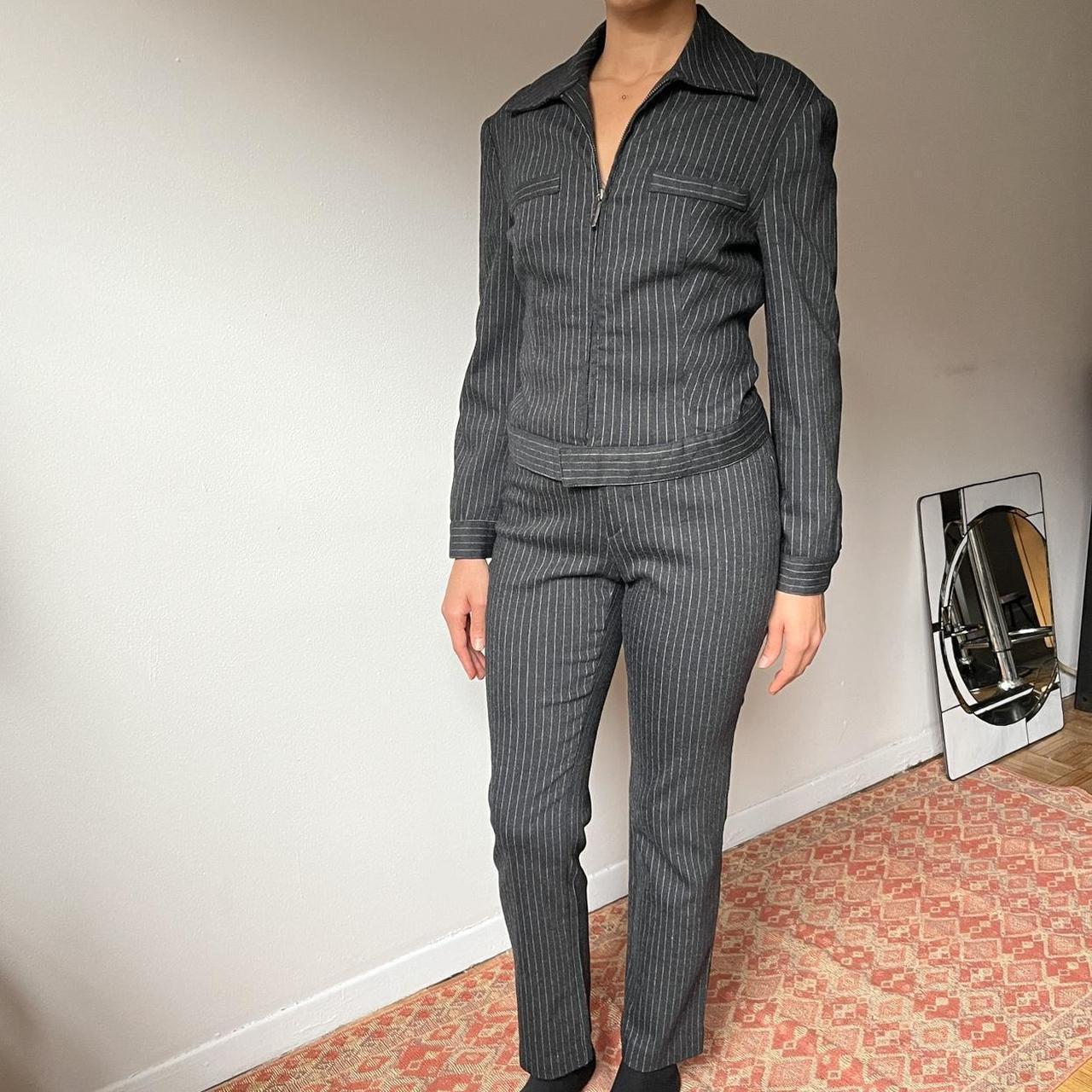 90s MINIMAL Pant Suit. Double-breasted Pant Suit. High-waisted Trousers.  90s Minimal Blazer. Minimal Pencil Skirt. Mens Wear Suit. Size: S -   Canada