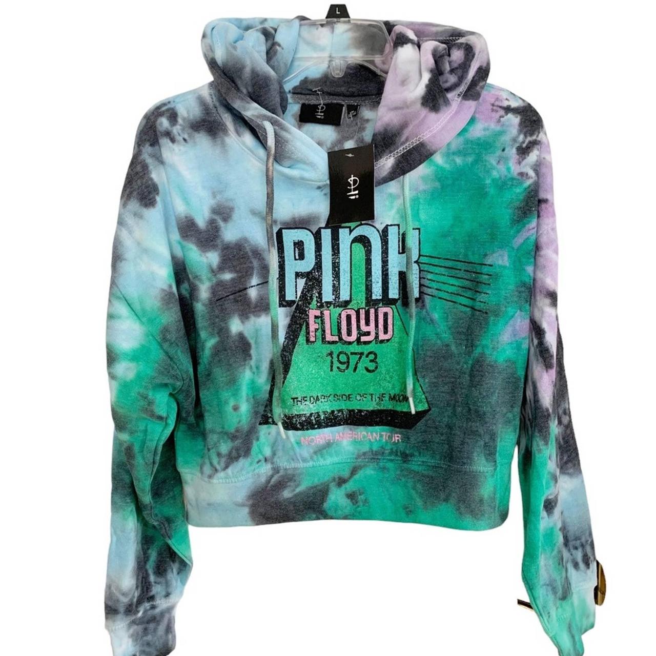 Tie dye best sale pink floyd hoodie