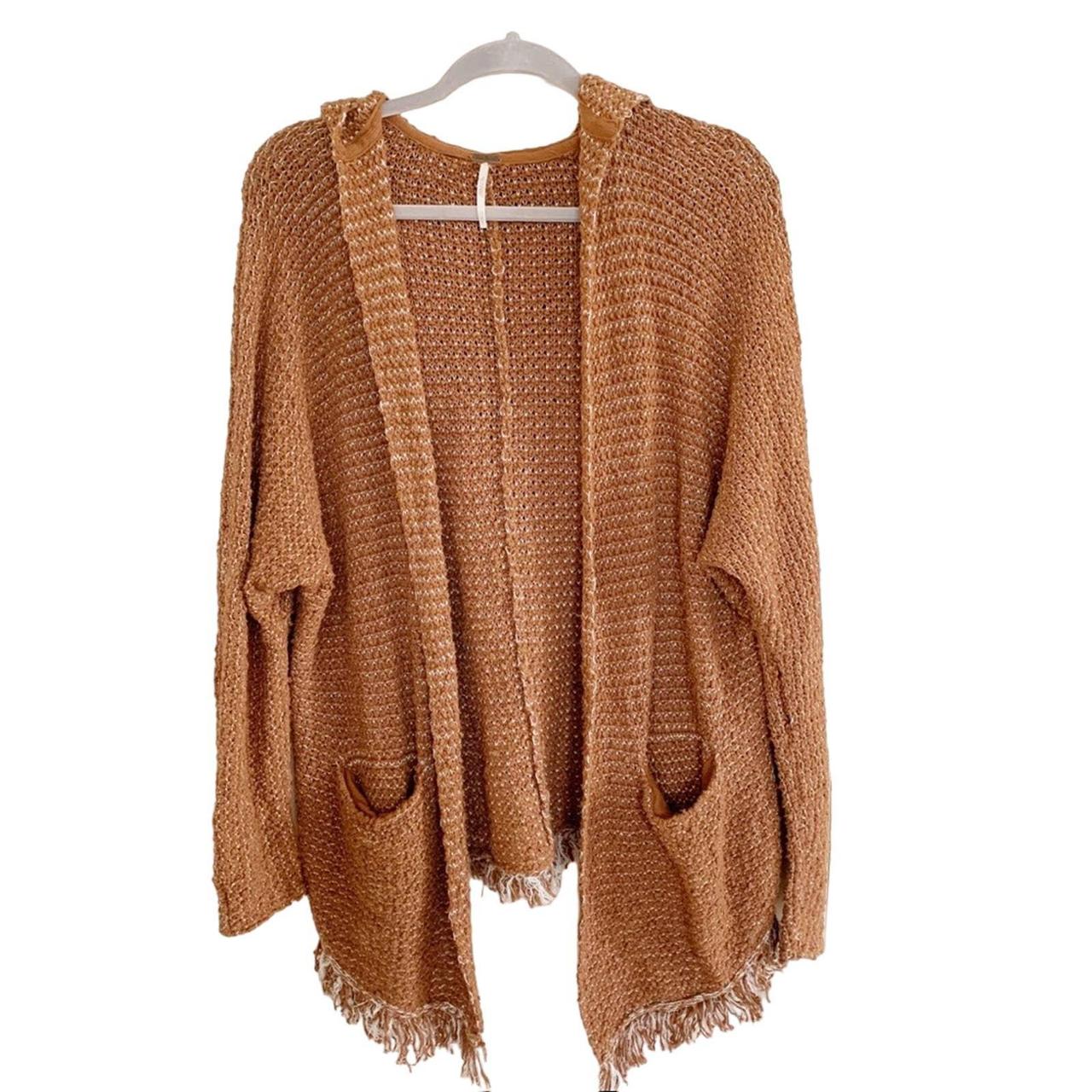 Free people clearance fringe cardigan