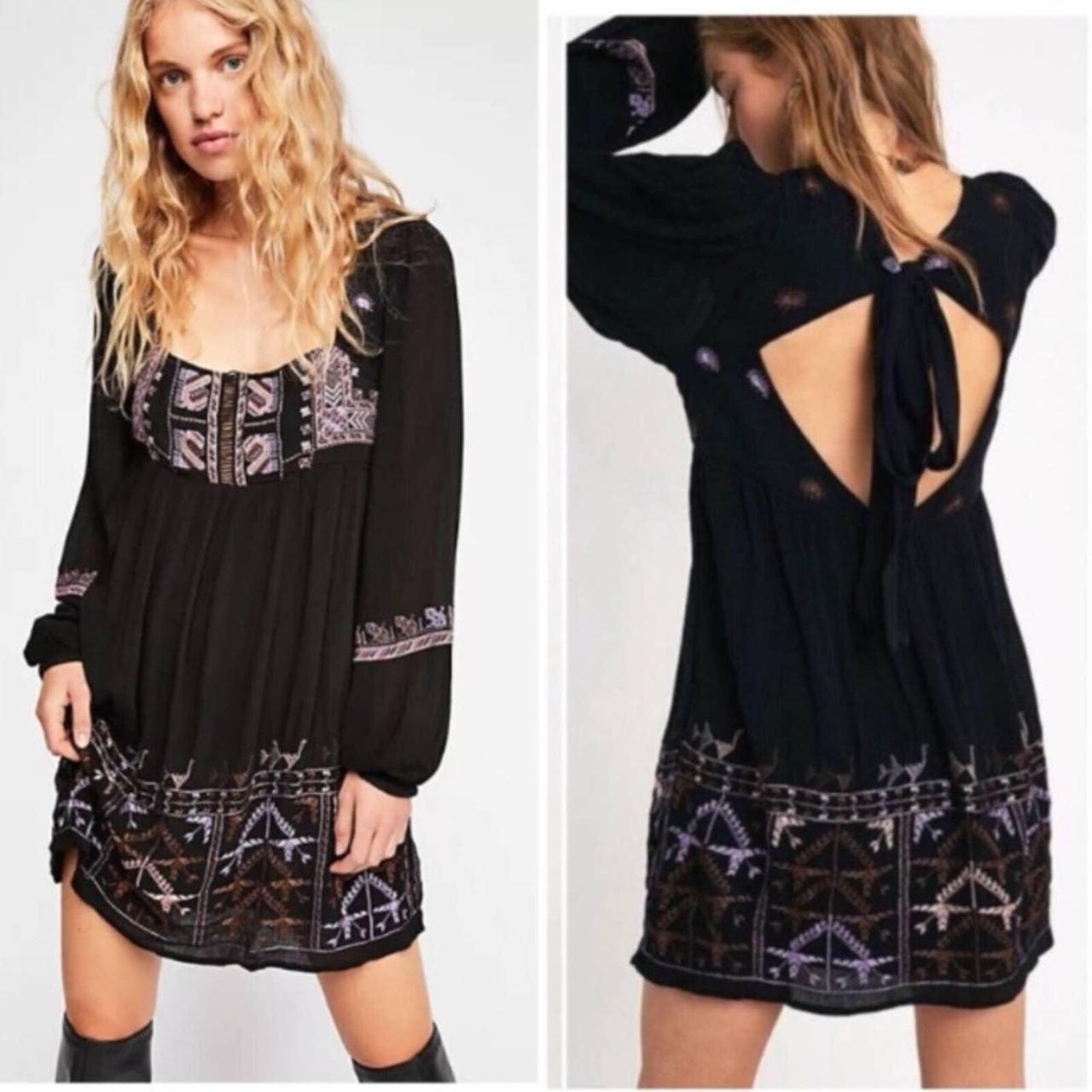 Free people shop rhiannon embroidered dress