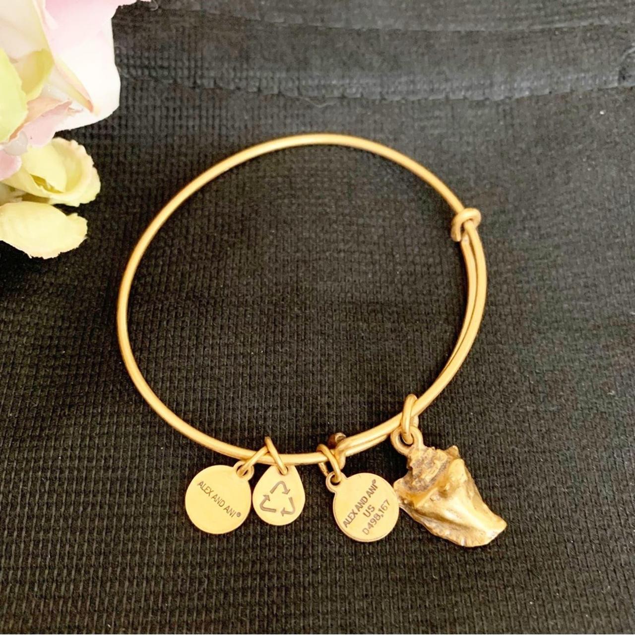 Alex and ani conch 2024 shell bracelet