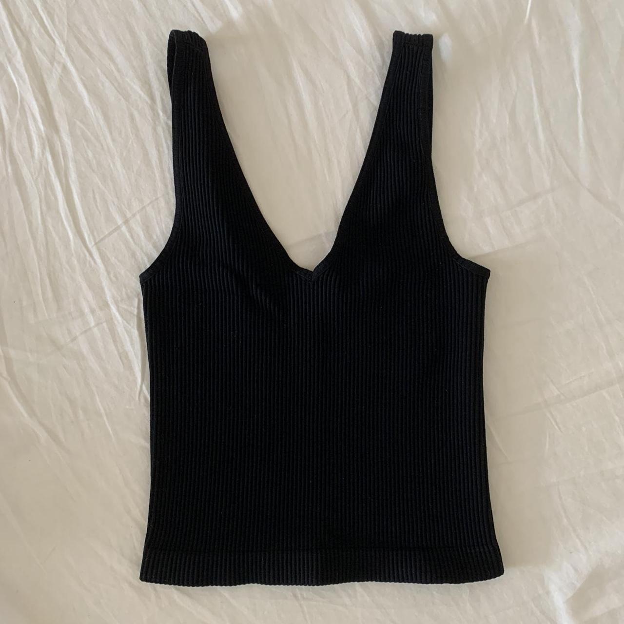 Urban Outfitters Women's Black Vests-tanks-camis | Depop
