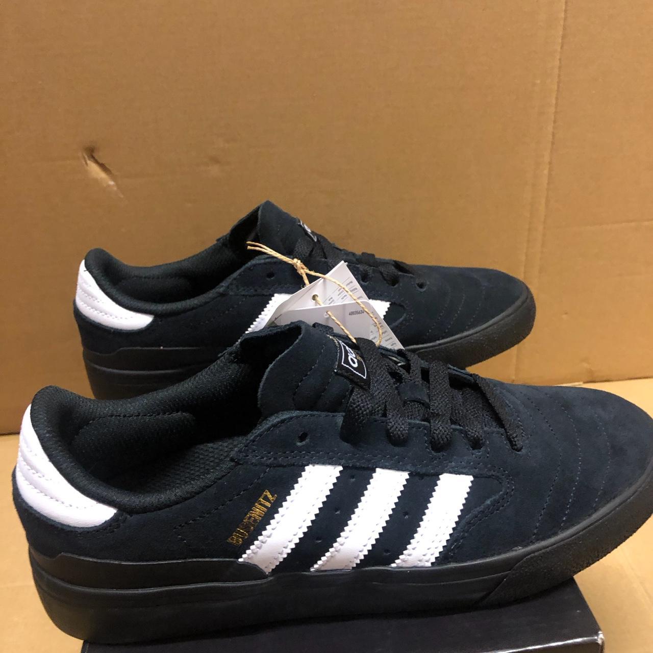 Adidas Men's Busenitz Vulc II Shoes trainers black... - Depop