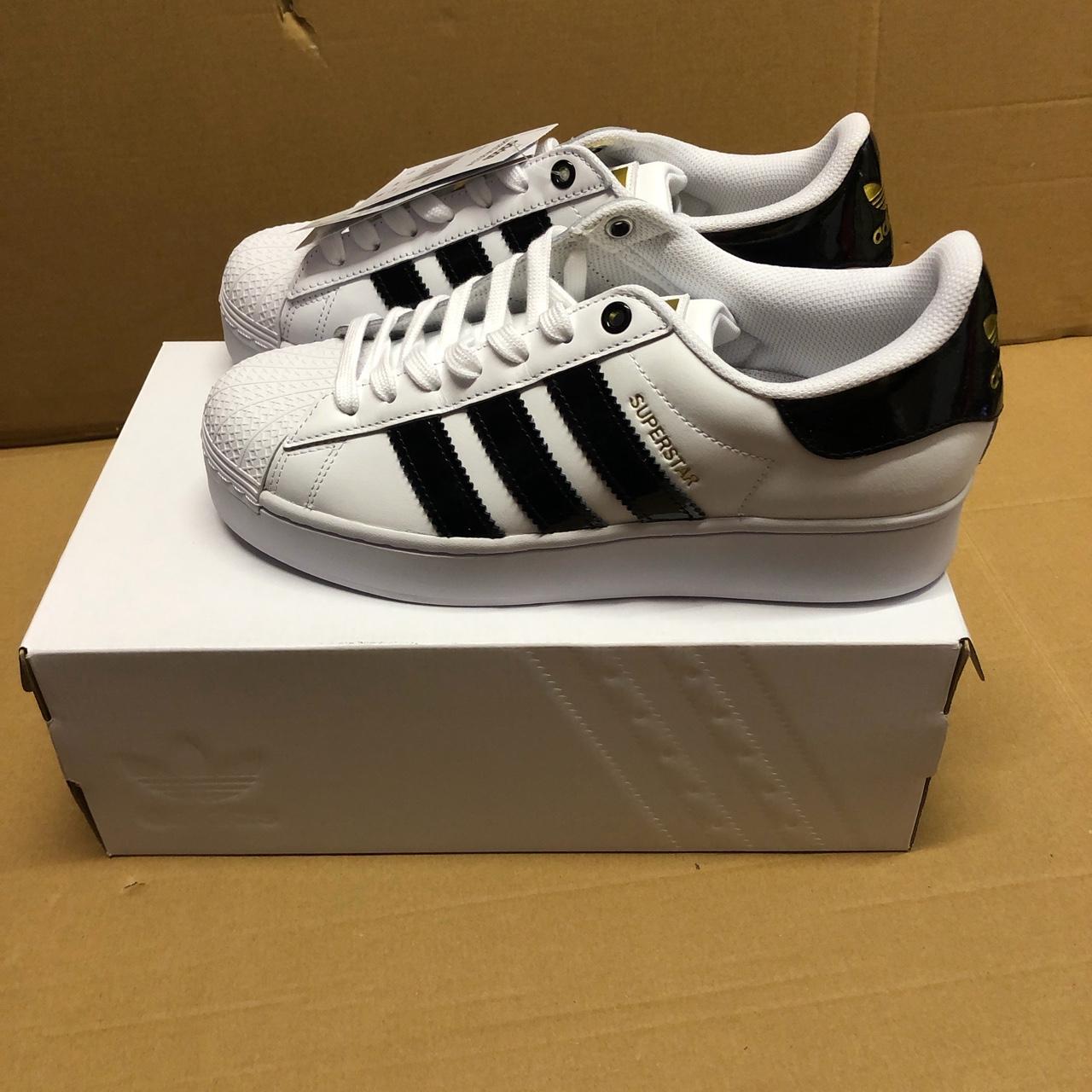 Women’s Adidas Originals Superstar Bold shoes... - Depop