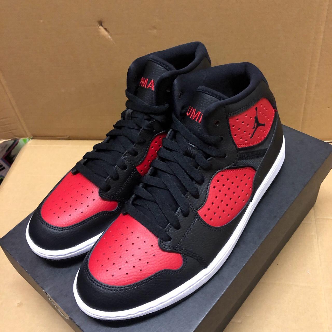 Red Jordan Access Men's Shoe Nike Air Jordan Access 'Bred