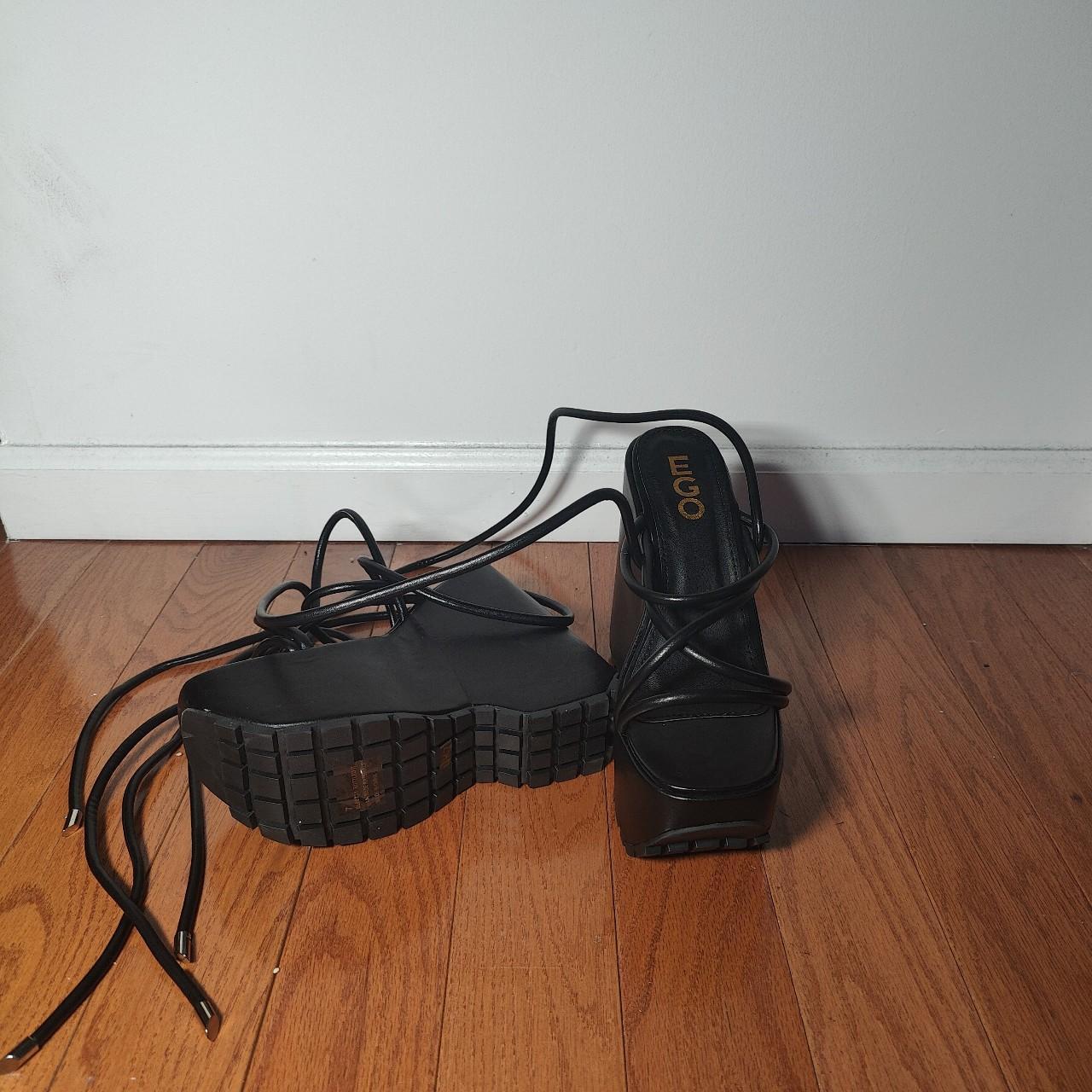 EGO Women's Black Sandals (3)
