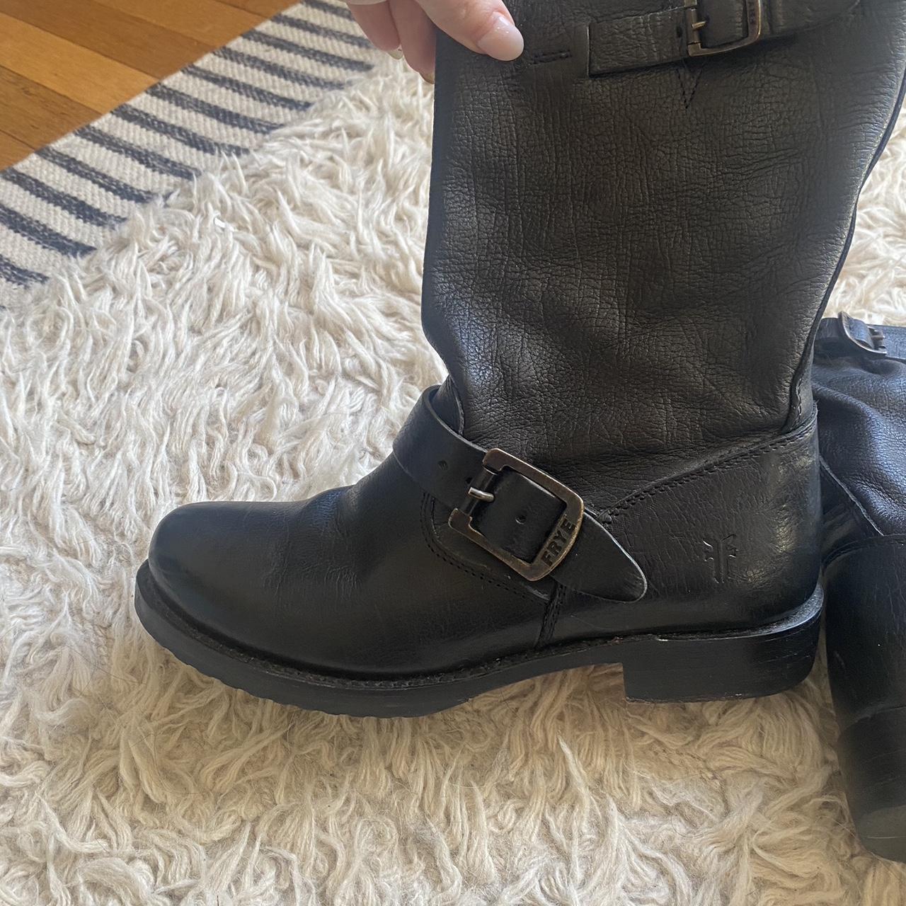frye moto bootie