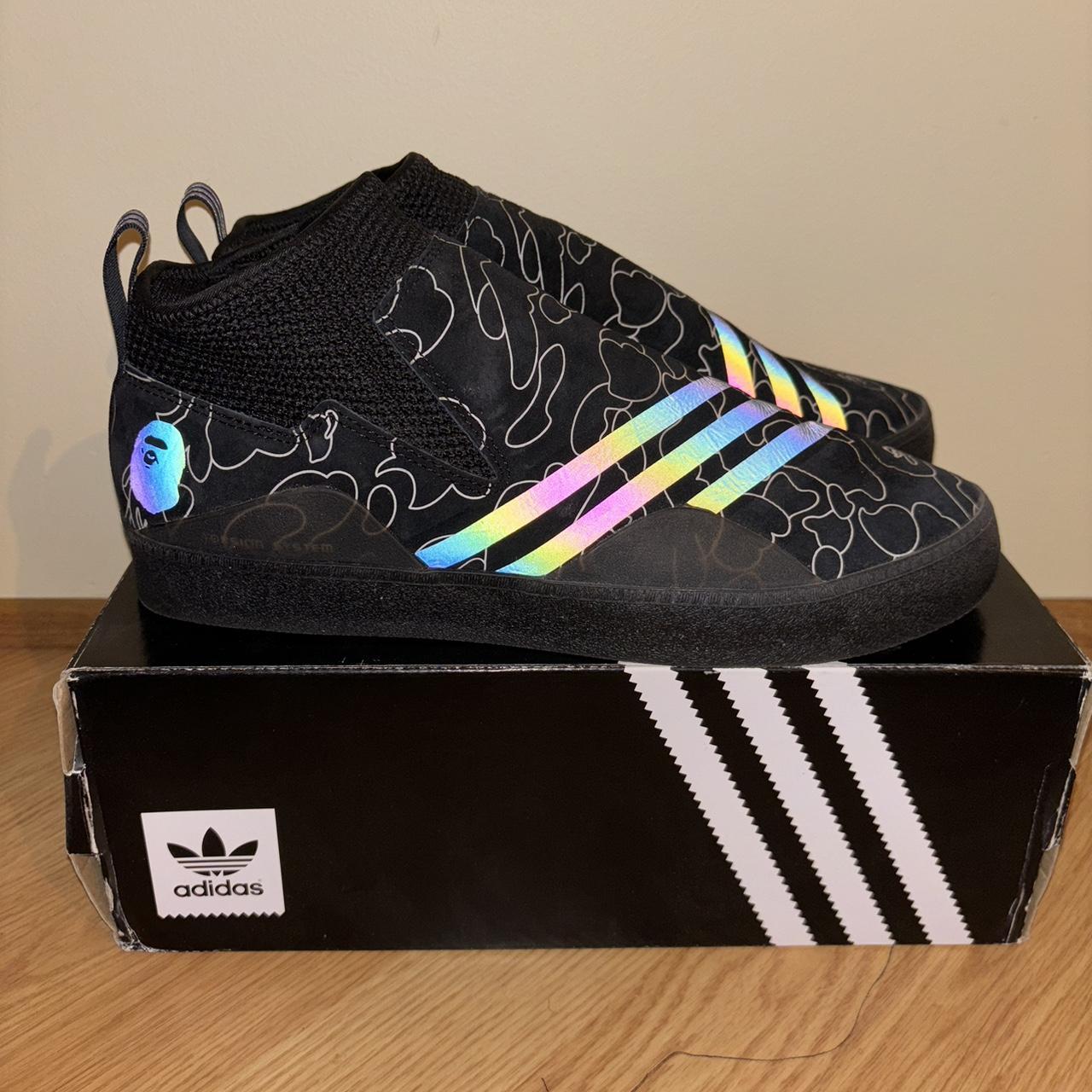 Bape x Adidas 3ST.002 US10 never worn no. Depop