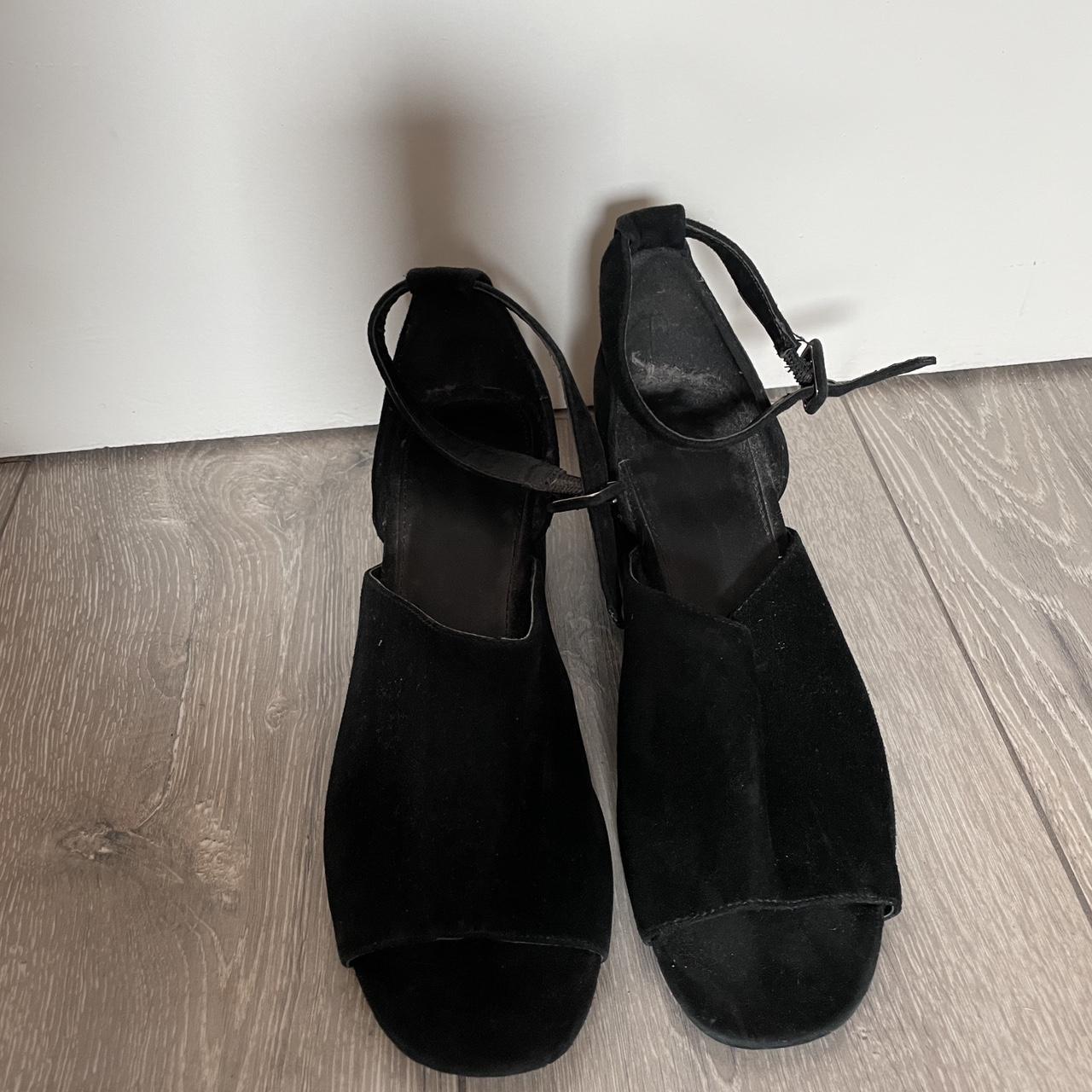 topshop black heels