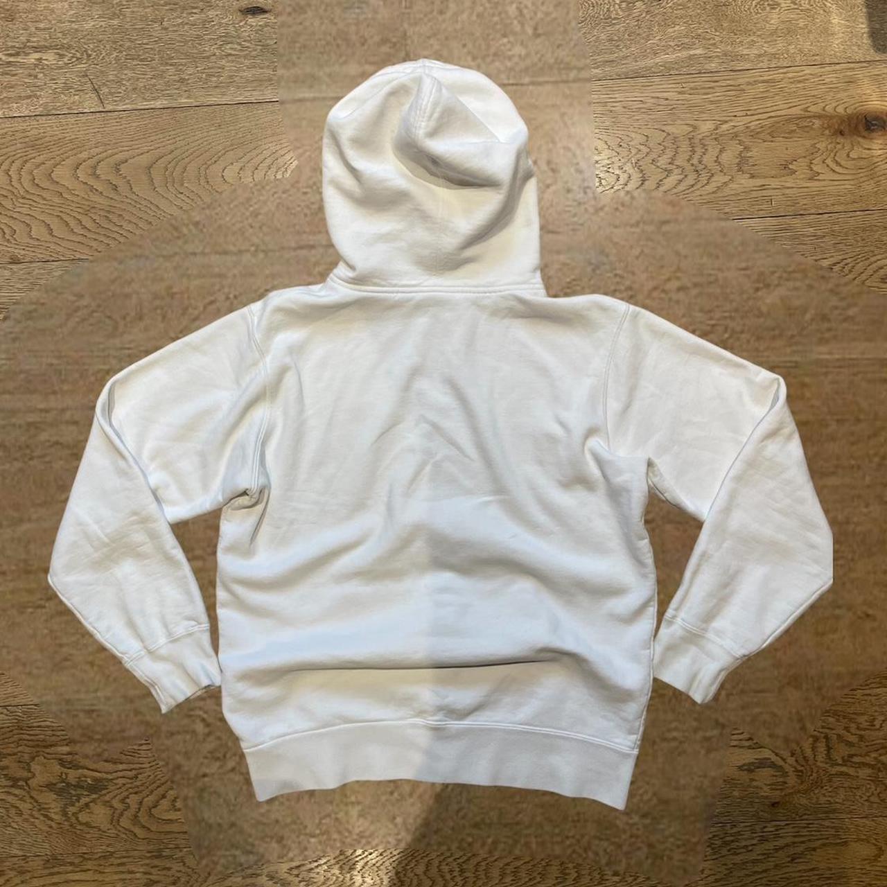 Mens white supreme hoodie best sale