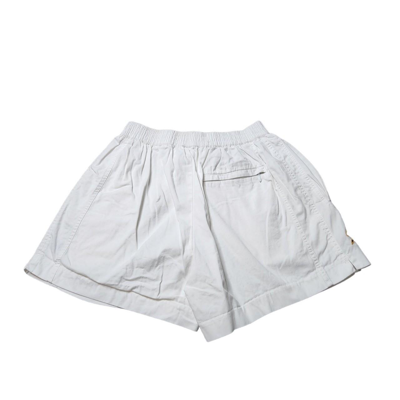 womens white nike air shorts