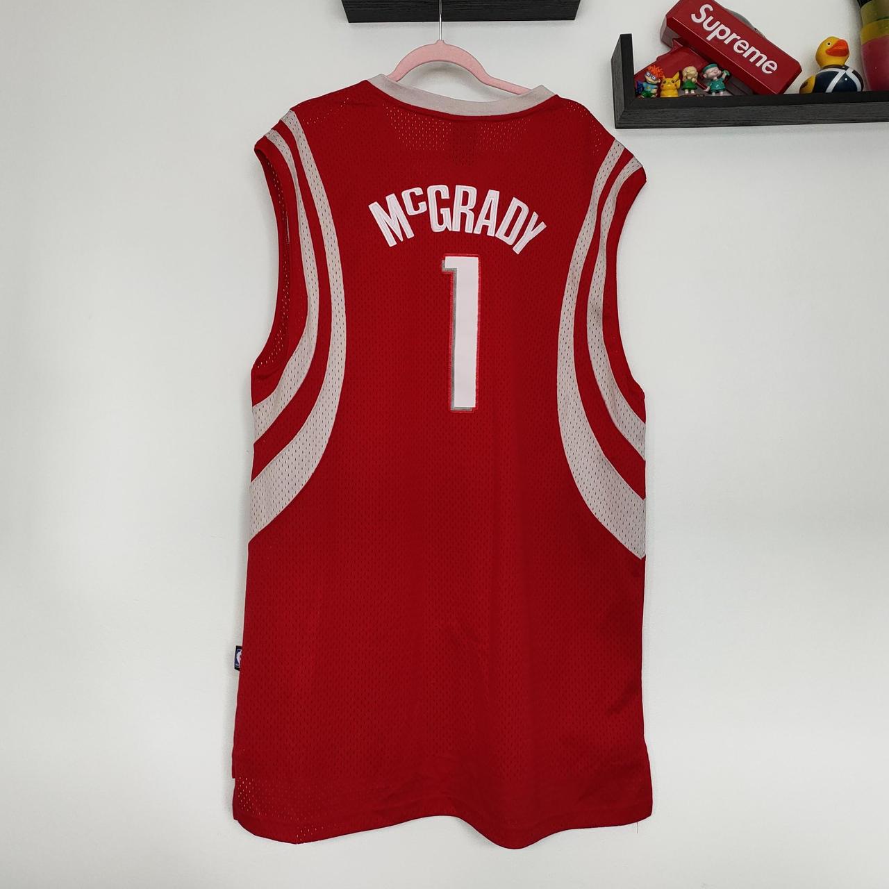 Vintage Tracy McGrady Houston Rockets NBA Basketball - Depop