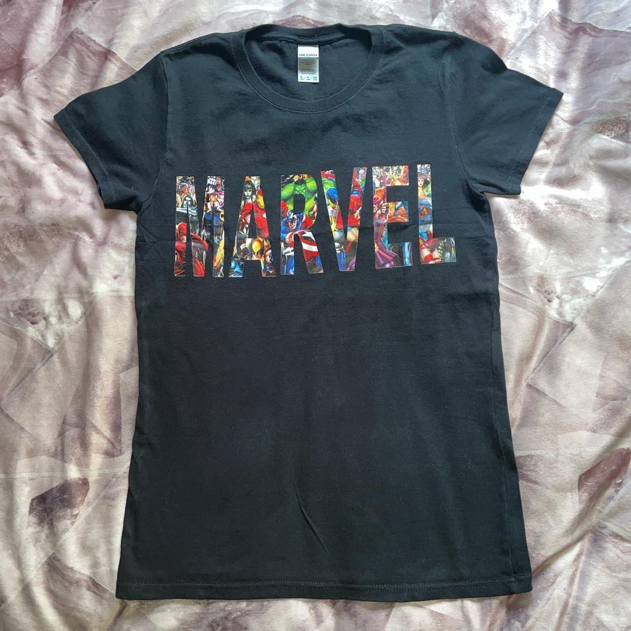 MARVEL t-shirt, size small. Worn once. Excellent... - Depop