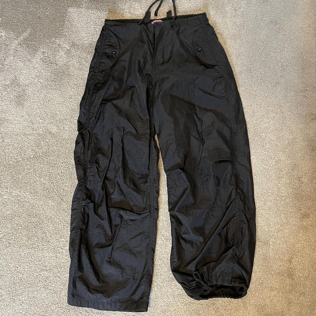 Edikted parachute pants String only in one of the... - Depop