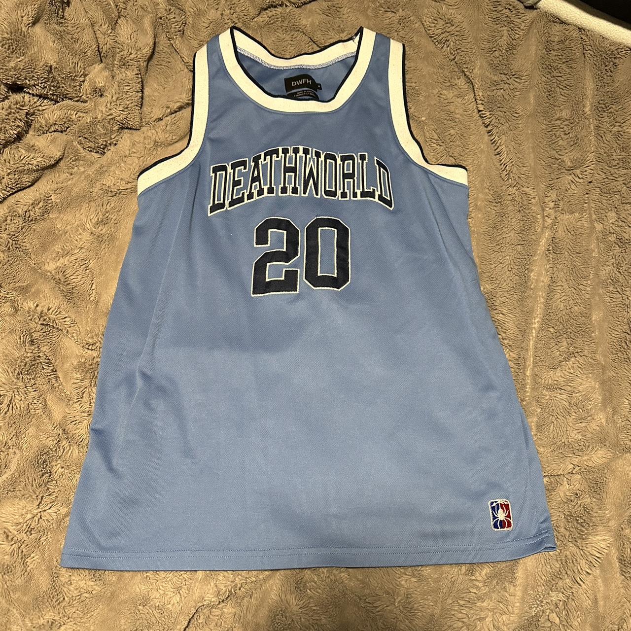 Zumiez Deathworld Basketball Jersey Ask about... Depop