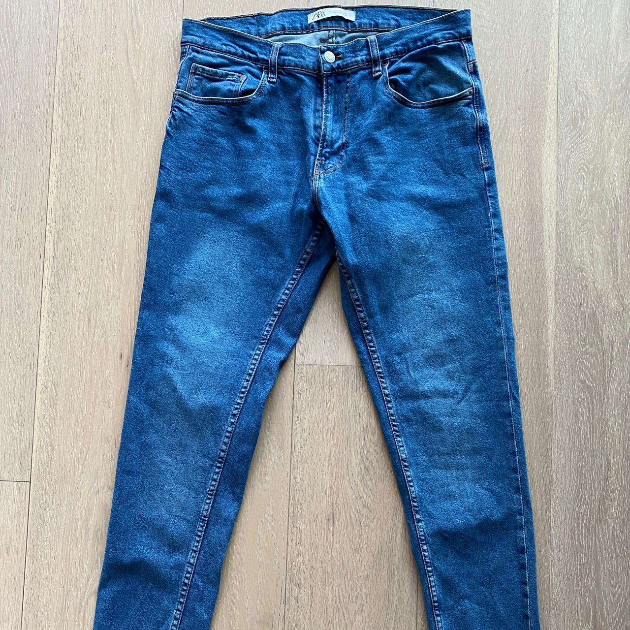 Zara Jeans Slim fit #Zara #Jeans #Summer... - Depop