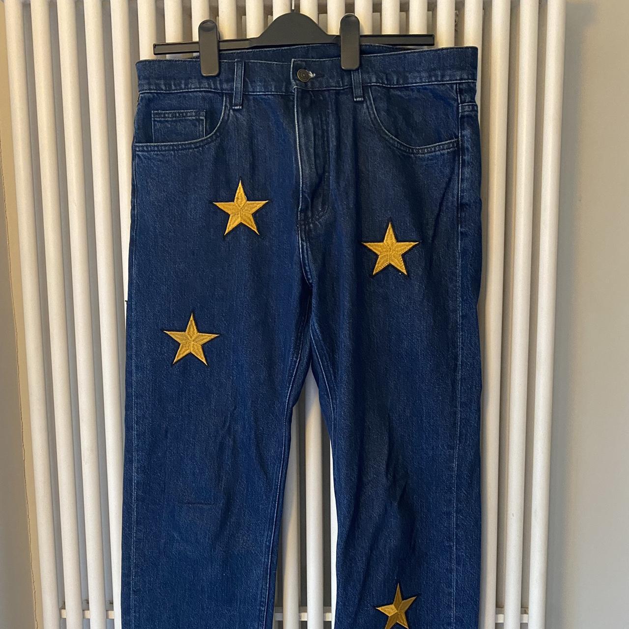 Unknown London star denim jeans blue size medium.