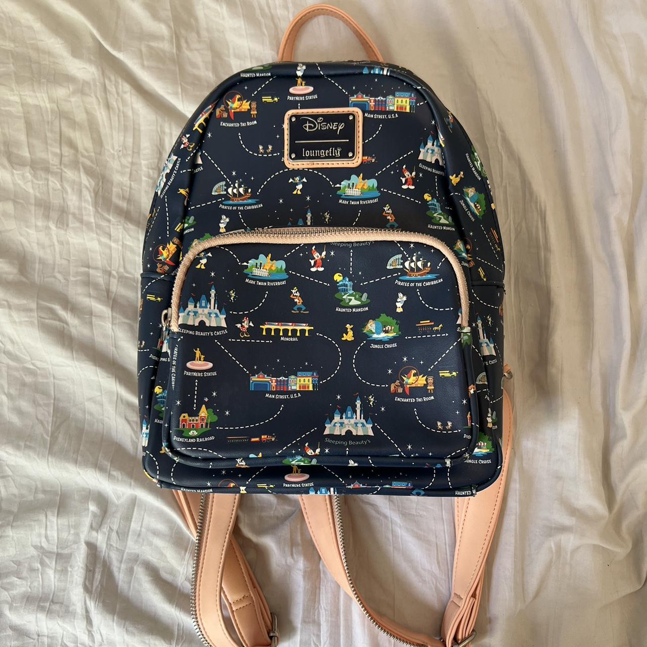 loungefly disneyland 65th anniversary disney park... - Depop