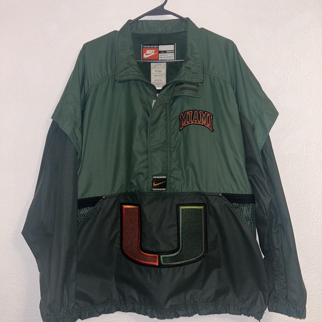 nike miami hurricanes jacket