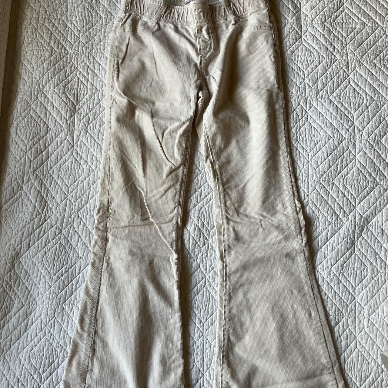 Free People Penny Pull On Flare Pant in White