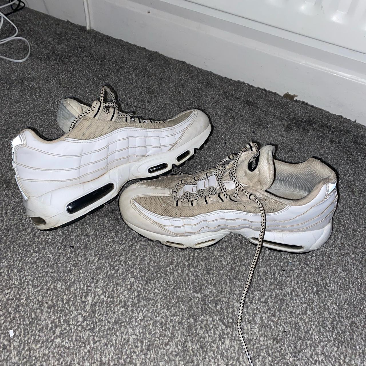mens white nike air max trainers
