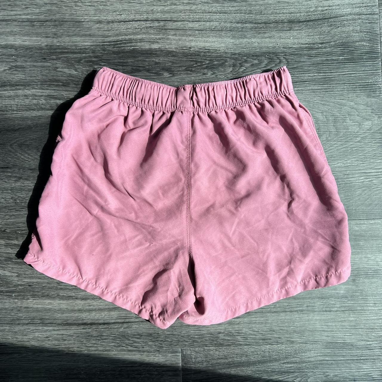 Mens pink ASOS swimsuit - elastic waistband -... - Depop