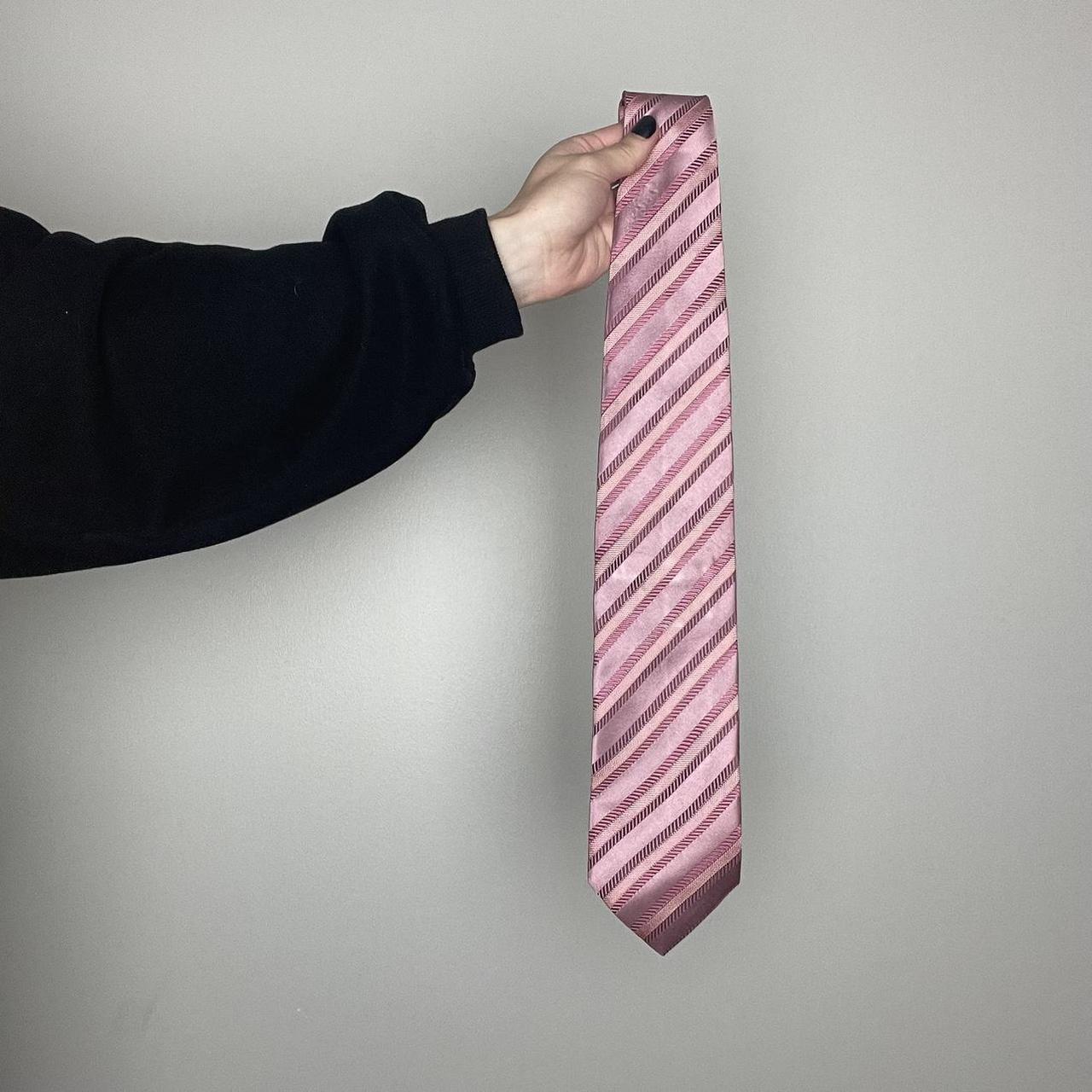 hugo boss burgundy tie