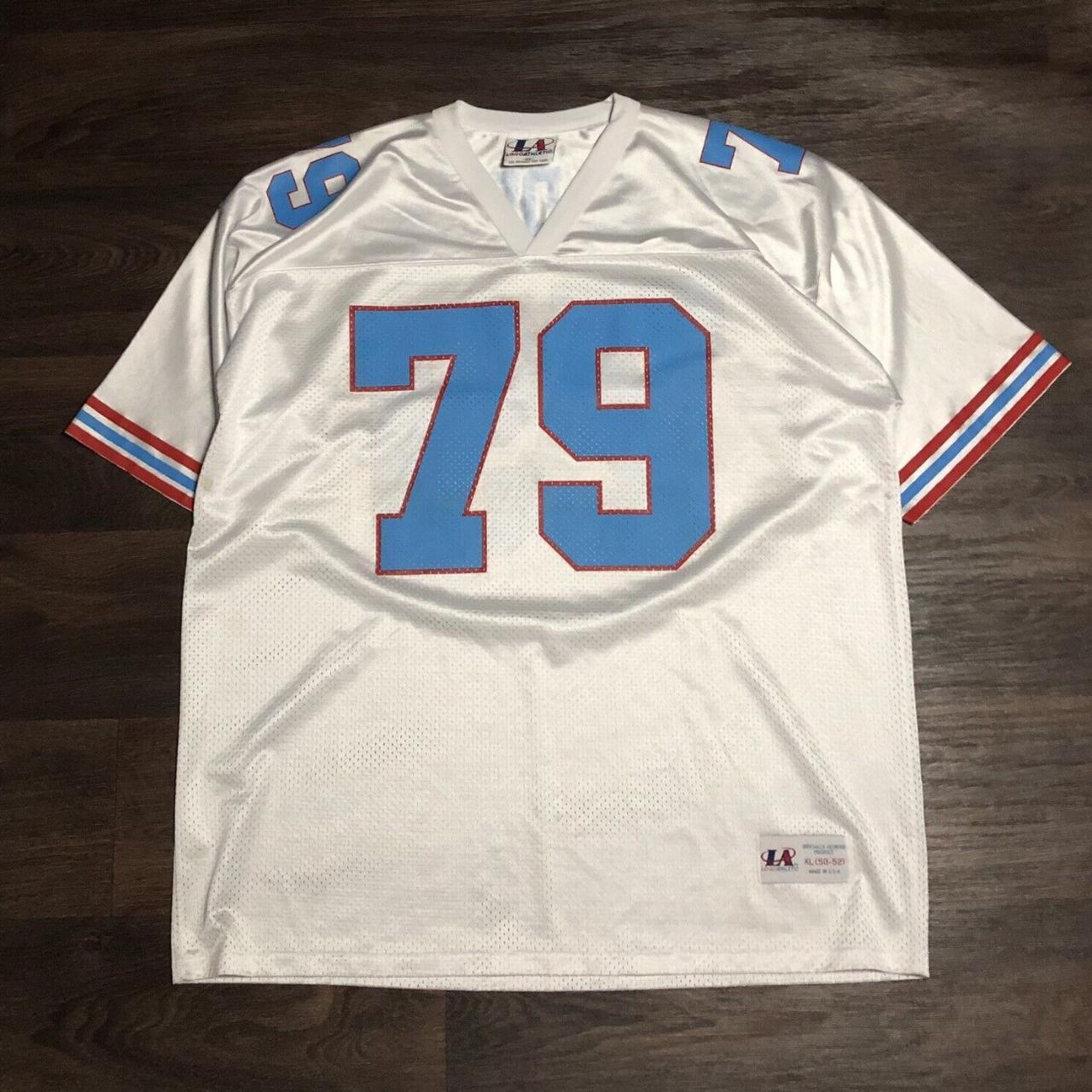 Mavin  RARE 80s Houston Oilers Football Jersey #79 Ray Childress