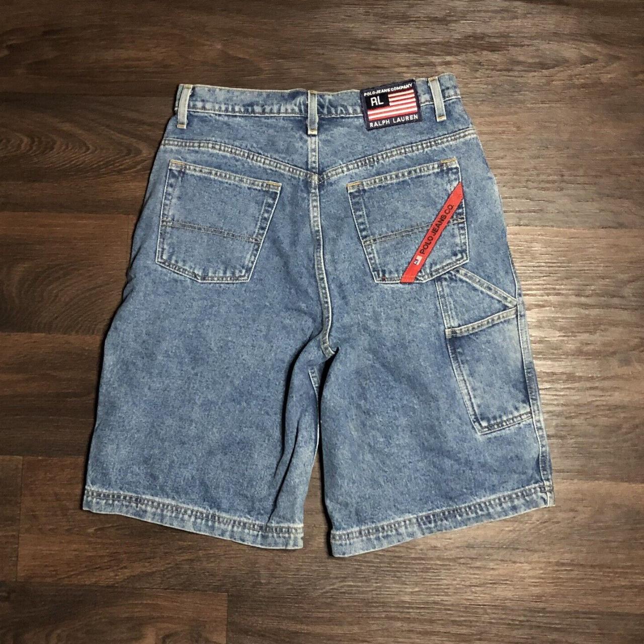 Vintage Polo Ralph Lauren Jorts Jean Shorts Sz 31... - Depop